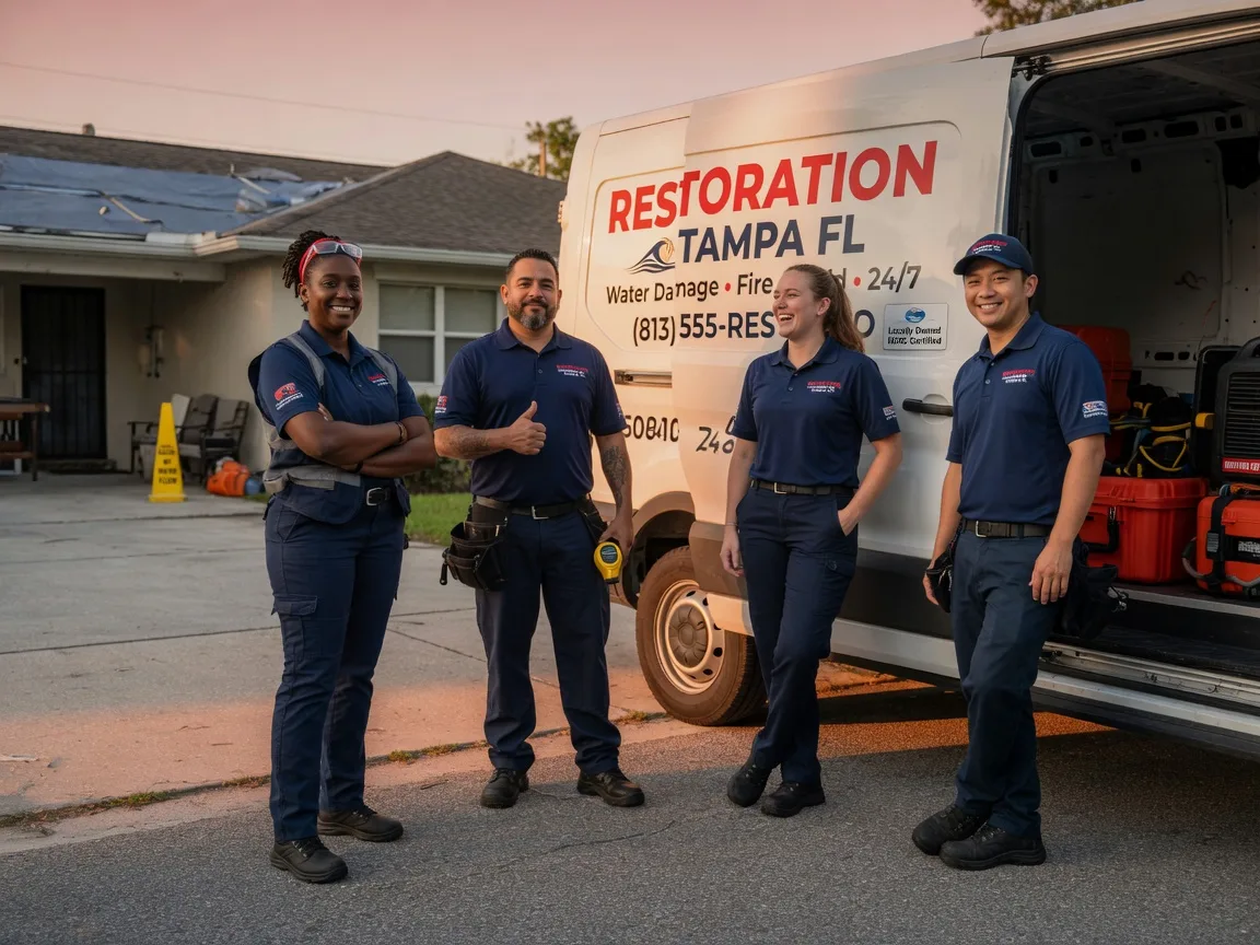 Water Damage Restoration company in Davilla, TX